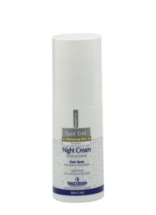 Frezyderm Spot End Night Cream - Κρέμα νύχτας κατά των πανάδων και δυσχρωμιών με λειαντική και αντιγηραντική δράση